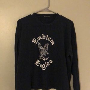 Blue brandy Melville long sleeve